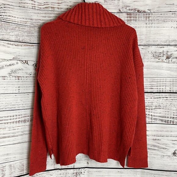 Rachel Rachel Roy Sweater Womens Size Small Cowl neck knit wool blend oversized - Picture 6 of 11